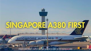 Singapore Airlines First Class on A380 SUITES from SIN to London [upl. by Ahsenet]