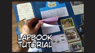 LAPBOOK  Tutorial [upl. by Alleynad863]