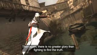 Assassins Creed  Altaïr IbnLaAhad legacy speech [upl. by Hebel473]