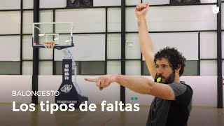 Los tipos de faltas  Baloncesto [upl. by Anirbac]