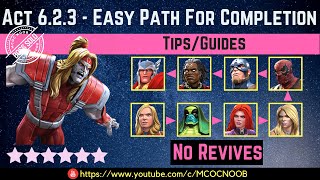 MCOC Act 623  Easy Path for Completion  TipsGuide  No Revives  Story quest [upl. by Augie]