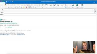 Creating Google Meet from Within Outlook [upl. by Beka699]