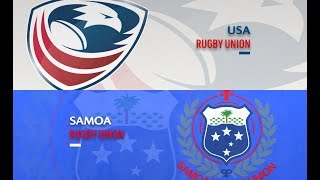 USA v Samoa  FULL MATCH Samoan Commentary [upl. by Kira]