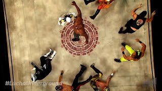 Lucha Underground 121714 10 WAY MATCH  Full Fight [upl. by Klotz517]