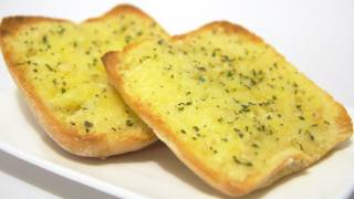 How To Make Garlic Bread  Video Recipe [upl. by Rawley]