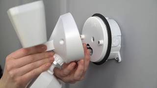 How to Install Ring Floodlight Wired  A Smart Outdoor Light that Monitors for Motion [upl. by Nrobyalc504]