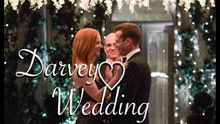 Donna and Harvey  Wedding  SUITS 9x10  DARVEY [upl. by Lothar]