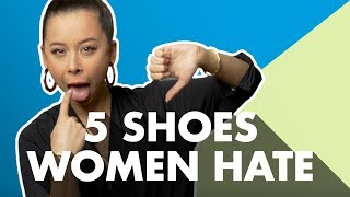 5 Mens Shoe Styles Women Hate [upl. by Idnis]