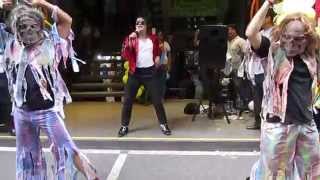 Michael Jackson Peruano Jhon Palacios Thriller Comercial Plaza [upl. by Anert]