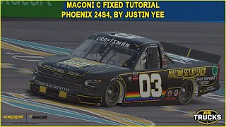 iRacing Maconi CFixed Trucks Pheonix Guide to Qualifying and Race 24S4 [upl. by Ybocaj]