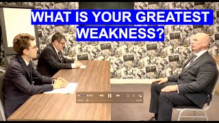 WHAT IS YOUR GREATEST WEAKNESS Interview Question amp EXAMPLE ANSWERS [upl. by Madaras]