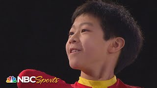 10yearold Nathan Chen wows at 2010 Nationals gala  NBC Sports [upl. by Nosa557]