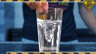 Creating a Vortex With Water and a 9V Battery [upl. by Anilecram]