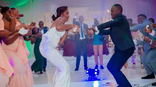 INCREDIBLE CONGOLESE WEDDING ENTRANCE DANCE  Prisca amp Nick From Maajabu 🔥 🇨🇩 [upl. by Juan618]