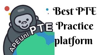 PTE exam Practice platform  Ape Uni  PTE Practice [upl. by Webb]