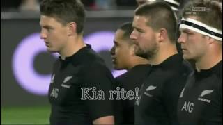 New Zeland All Blacks Haka  Kapa O Pango  Lyrics  Translation [upl. by Asyle]