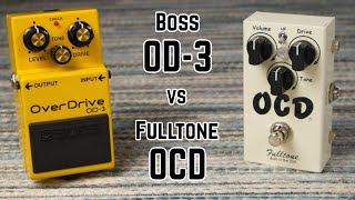 Boss OD3 or Fulltone OCD Overdrive Pedal Comparison and Review [upl. by Rosenkranz]