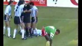 Benjamin Massing vs Claudio Caniggia [upl. by Skrap]