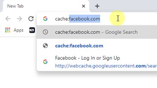 How to View Cached version of any website in Google Chrome [upl. by Tam]