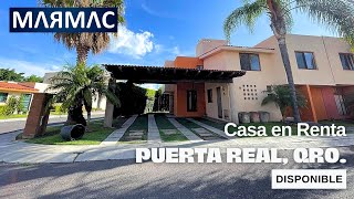 Casa en Renta  Puerta Real  Corregidora Qro [upl. by Eniahs]