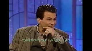 CHRISTIAN SLATER has FUN with ARSENIO [upl. by Ancier]