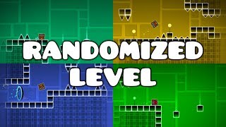 How I Made A Randomized Geometry Dash Level [upl. by Yasnyl]