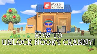 How to Unlock Nooks Cranny in Animal Crossing New Horizons [upl. by Ttenrag905]