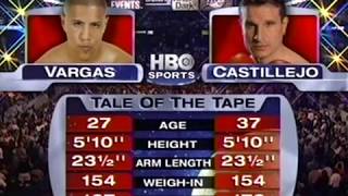 Fernando Vargas vs Javier Castillejo [upl. by Eeliram]