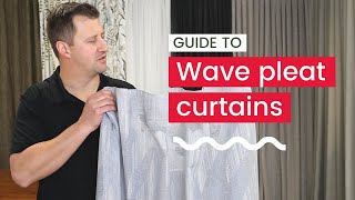 WAVE PLEAT CURTAINS  How to Use This Style in Your Home [upl. by Guy261]