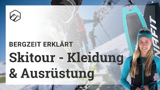 Was brauche ich für eine Skitour  Bergzeit [upl. by Grados]