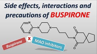 How buspirone is used in treatment of chronic anxiety [upl. by Eissalc836]