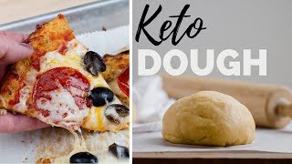 How to Make FATHEAD DOUGH  The BEST Keto Pizza Dough  KETO DOUGH RECIPE [upl. by Cynthea]