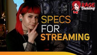 What Specs Do You NEED For a Streaming PC [upl. by Isnyl609]