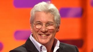 Richard Gere gets recognised in unlikely places  The Graham Norton Show  BBC [upl. by Arrec230]