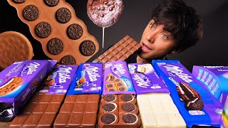 Chocolate Mukbang Eating Challenges [upl. by Klehm]