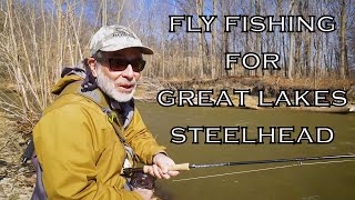 Fly Fishing For Great Lakes Steelhead  How To [upl. by Ruelu]