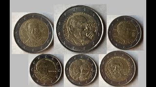 ULTRA RARE 2 euro coin collection 2019 [upl. by Checani]