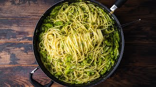 The Best and Easiest Spaghetti with Broccoli [upl. by Hoeg]