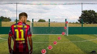 INSANE NEYMAR JR CROSSBAR CHALLENGE [upl. by Fleur]