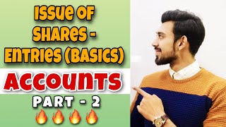 Issue of Shares  Accounting entries  Part 2  Accounts  Class 12 [upl. by Cartan]