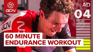 Indoor Cycling Workout  60 Minute Endurance Intervals Fitness Training [upl. by Anilegnave483]