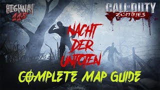 NACHT DER UNTOTEN  COMPLETE MAP GUIDE BO3 ZOMBIES [upl. by Stephen]