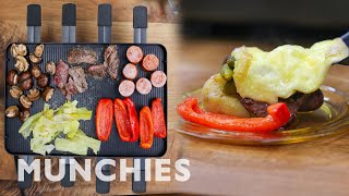 How To Make A Cheesy Raclette Dinner Spread [upl. by Eemiaj]