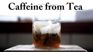 How to extract Caffeine from Tea Classic DCM Method [upl. by Annibo212]