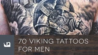 70 Viking Tattoos For Men [upl. by Yejus964]