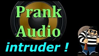 Prank Sounds  Sounds For Pranking  Intruder Burglar Crashing Banging Breaking Things [upl. by Leval]