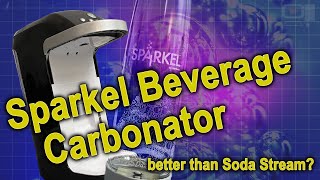 Review Sparkel Beverage Carbonator with no CO2 canister [upl. by Courtnay]