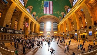 Walking Tour of Grand Central Terminal — New York City 【4K】🇺🇸 [upl. by Leile]