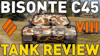 Bisonte C45  Tank Review  World of Tanks [upl. by Shannan]