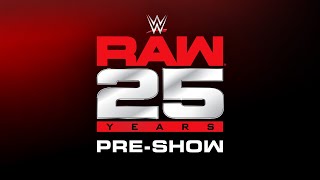 RAW 25 PreShow Jan 22 2018 [upl. by Pren81]